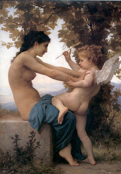 Aphrodite und Eros